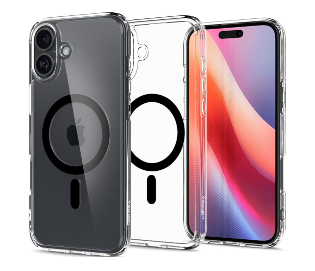 SPIGEN Ultra Hybrid Mag Magsafe do iPhone 16 Plus Black ACS08076 - 1279671 - zdjęcie 2